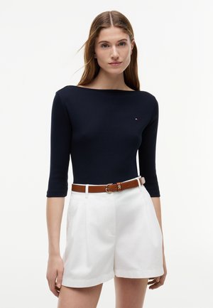 Tommy Hilfiger, SLIM FIT - Langærmet T-shirt - desert sky