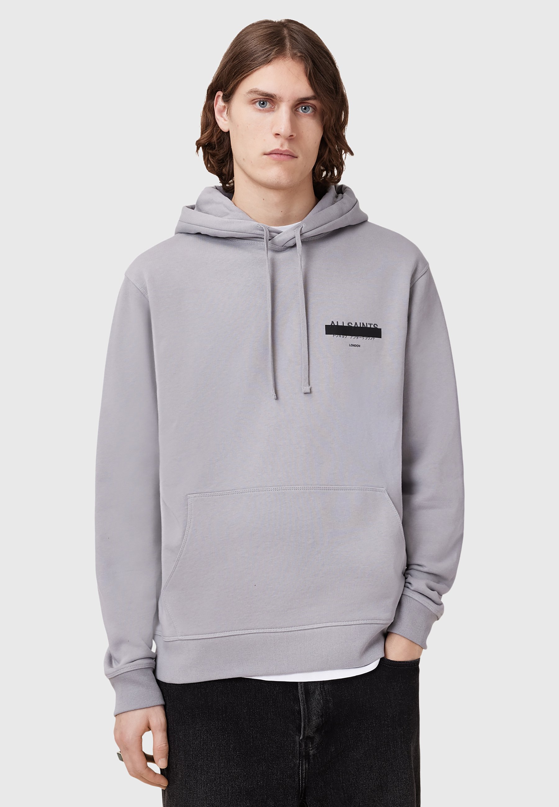 AllSaints REDACT OTH - Hoodie - grey - Zalando