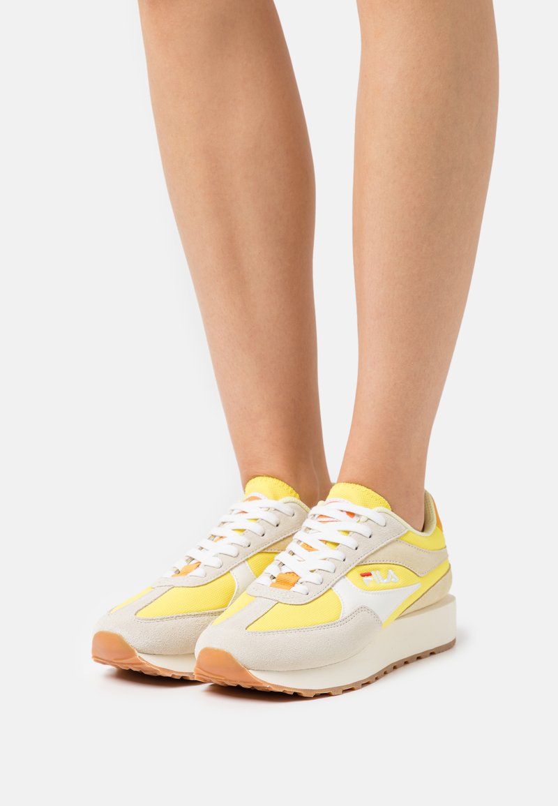 fila yellow trainers