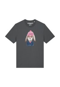 watapparel T-Shirt print - anthracite