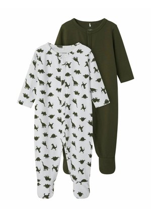 2ER PACK MIT FÜSSEN - Magamisriided - olive night