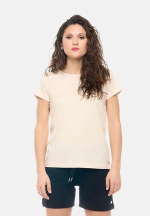 LEONE 1947, WOMAN T-SHIRT SHORT SLEEVES NEW BASIC - T-Shirt basic - fog