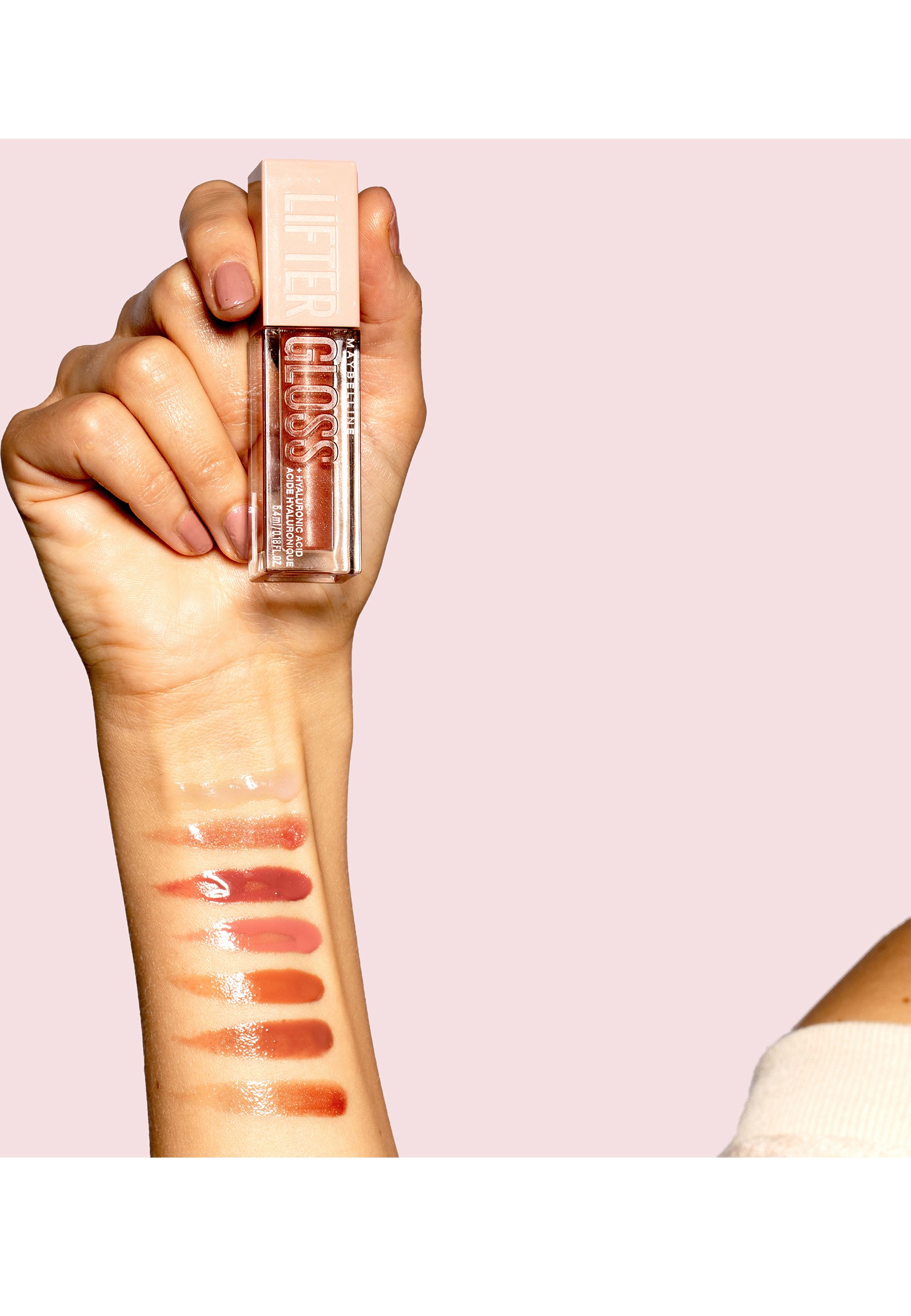 Maybelline New York Lifter Gloss – Lipgloss Mit Hyaluronsäure, Plumpend & Feuchtigkeitsspendend, Farbe 006 Reef, 5,4 Ml