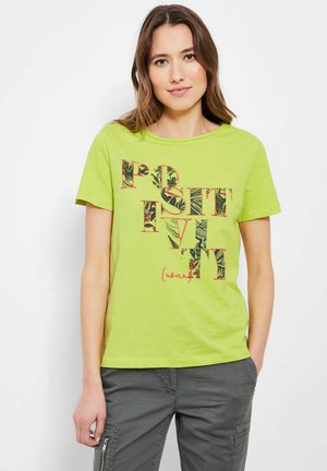 T-shirt print - gelb