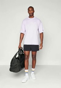 Champion ICONS WASHED OVERSIZE - T-Shirt basic - lilac