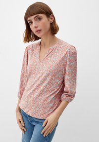 s.Oliver MIT AUSSCHNITT - Langarmshirt - orange