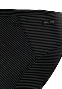 AMMANN 3ER PACK - TON-IN-TON STREIFEN - Slip - schwarz