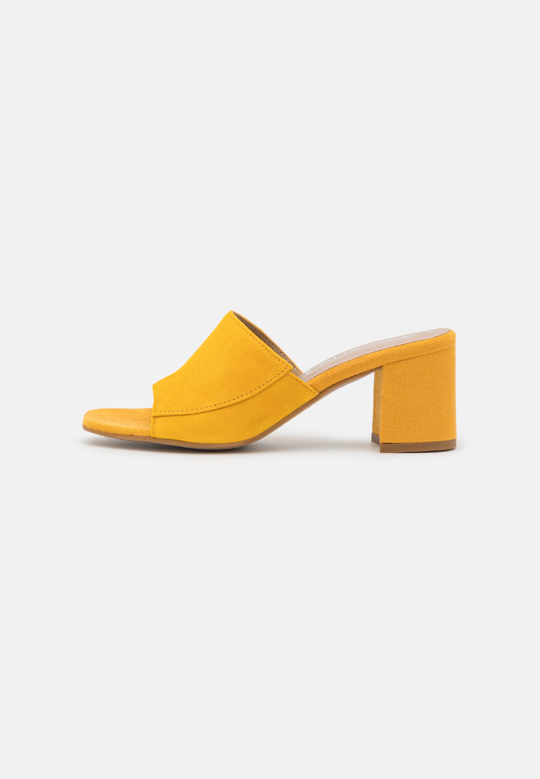 Tamaris Muiltjes met hak - yellow/geel - Zalando.be