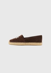 ELEANOR - Loafers - dark cocoa/silver-coloured