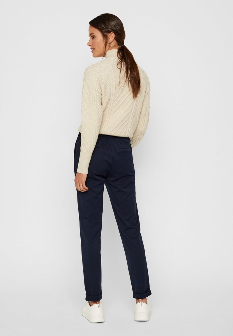 Damen Chinos | Vero Moda VMMAYA SOLID PANT Stoffhose night sky/dunkelblau - JG42124 Damen Chinos | Vero Moda VMMAYA SOLID PANT Stoffhose night sky/dunkelblau - JG42124