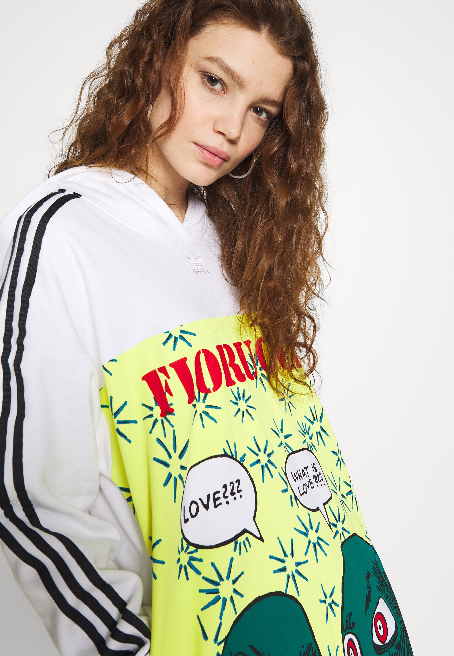 adidas Originals GRAPHIC Kapuzenpullover white Zalando.at adidas Performance ADJUST Sweatshirt white Zalando.at
