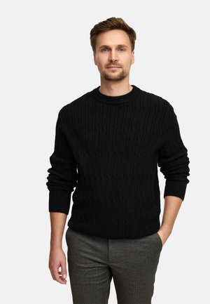 CREW NECK - Maglione - black