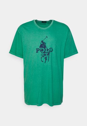 SHORT SLEEVE - Print T-shirt - raft green