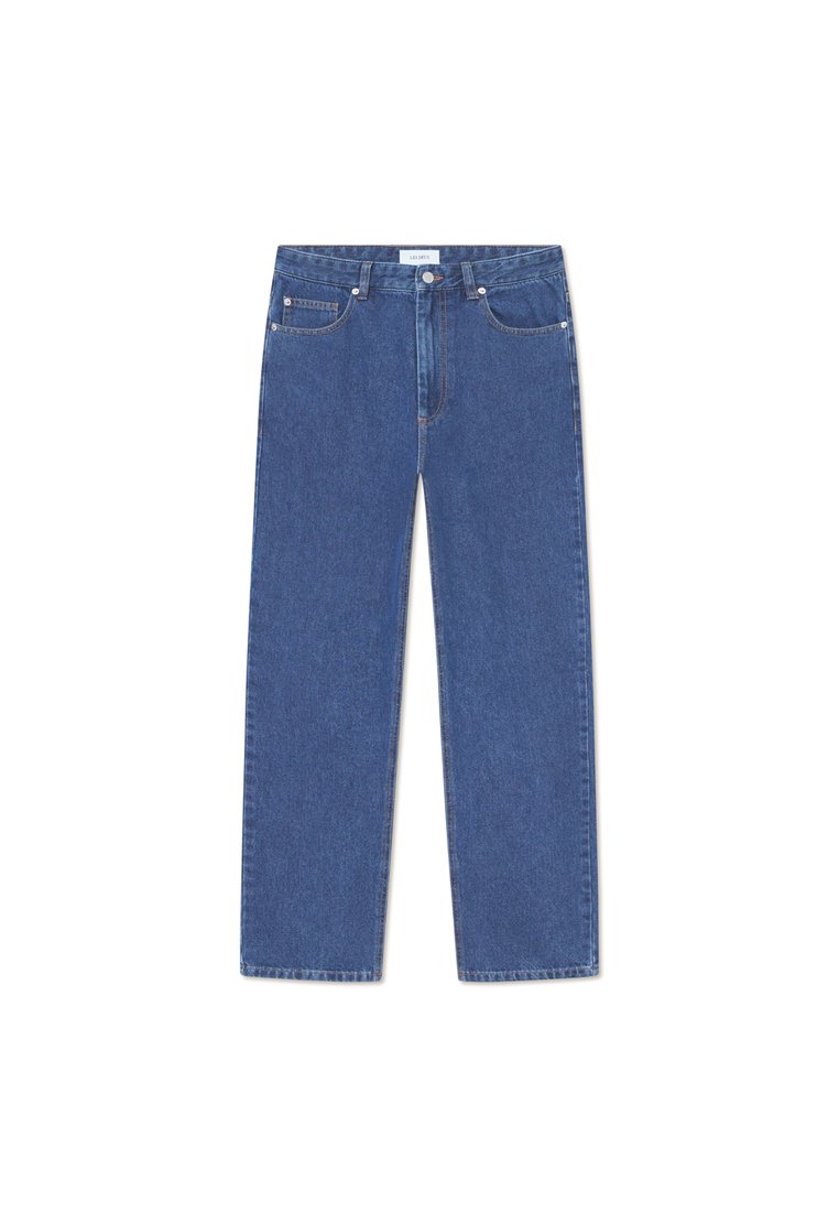 Les Deux Straight leg jeans blauw denim/bluedenim