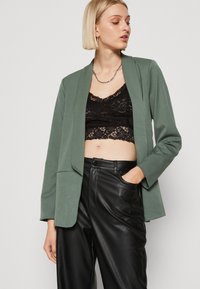 VILA VIVARONE OPEN - Bleiser - duck green