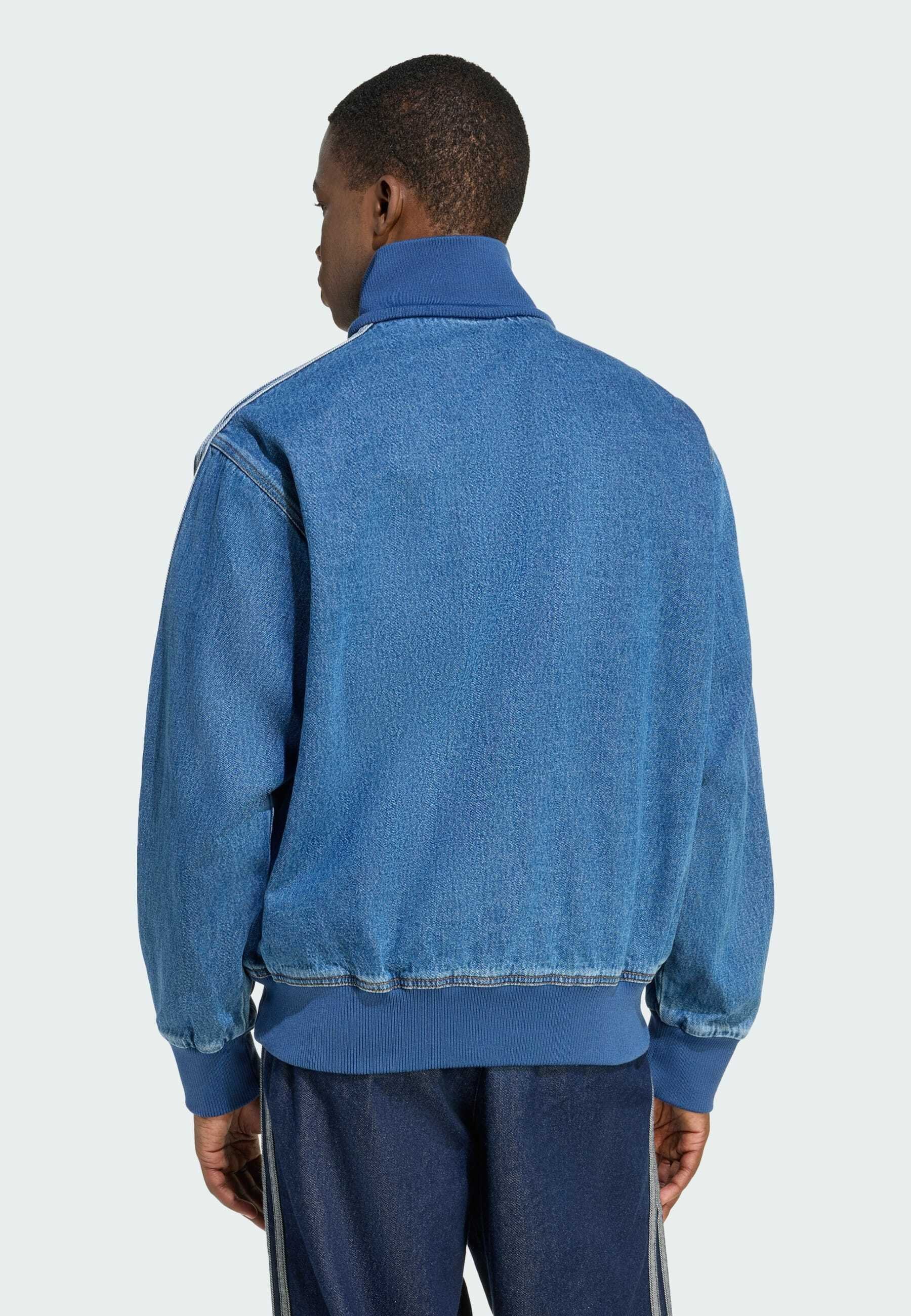 adidas Originals Denim jacket - blue denim/blue - Zalando.co.uk