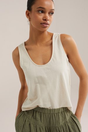 WE Fashion Débardeur - beige