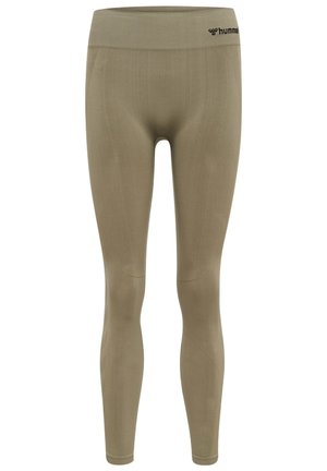 Leggings - mottled brown