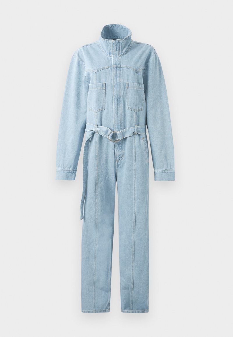 Ksenia Schnaider Jumpsuit lichtblauw denim