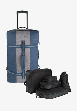 Normani MIT 4 KLEIDERTASCHEN - Kofferset - blau grau