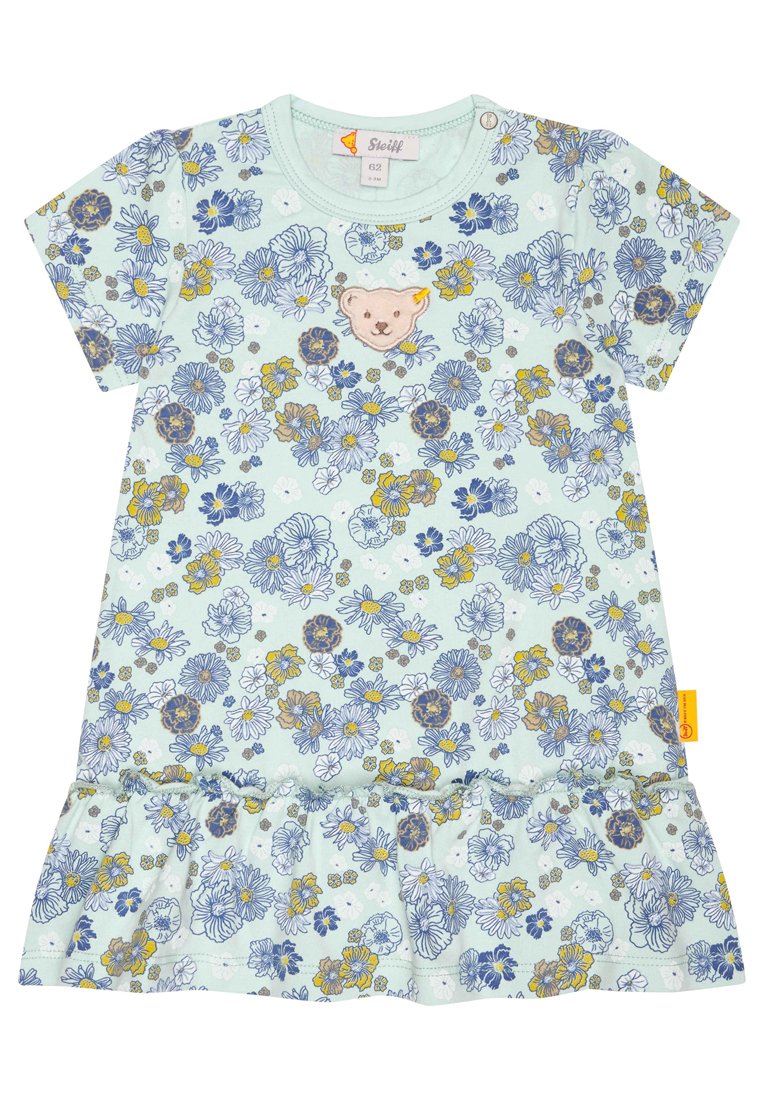 Steiff Jerseyjurk lichtblauw