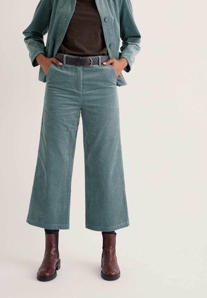 Seasalt Cornwall, SEASALT CORNWALL ASPHODEL TROUSERS - Pantalon classique - blue - lichen