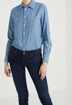 Overhemdblouse - light blue