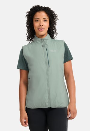 TRAIL LIGHT INS 2IN1  - Veste sans manches - green zinnia