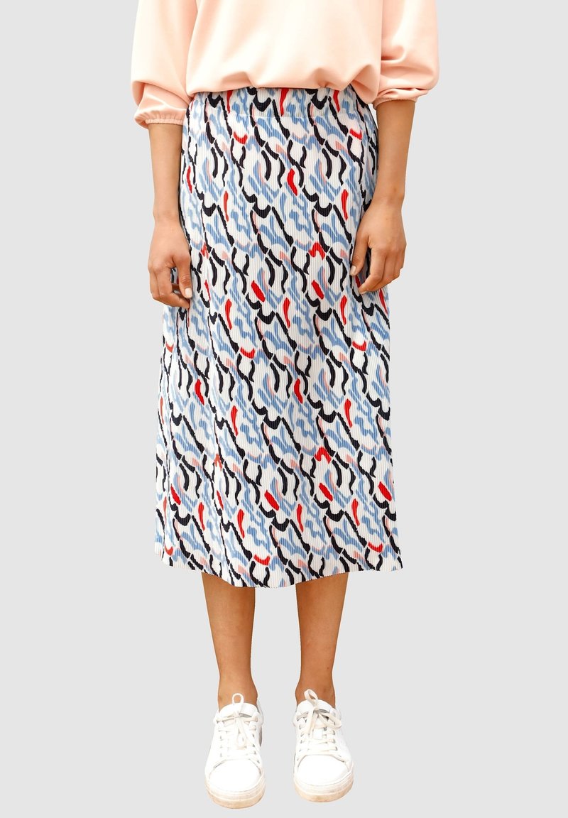 Damen Jeansröcke | Dress In Faltenrockeisblau/blau - OL83800 Damen Jeansröcke | Dress In Faltenrockeisblau/blau - OL83800