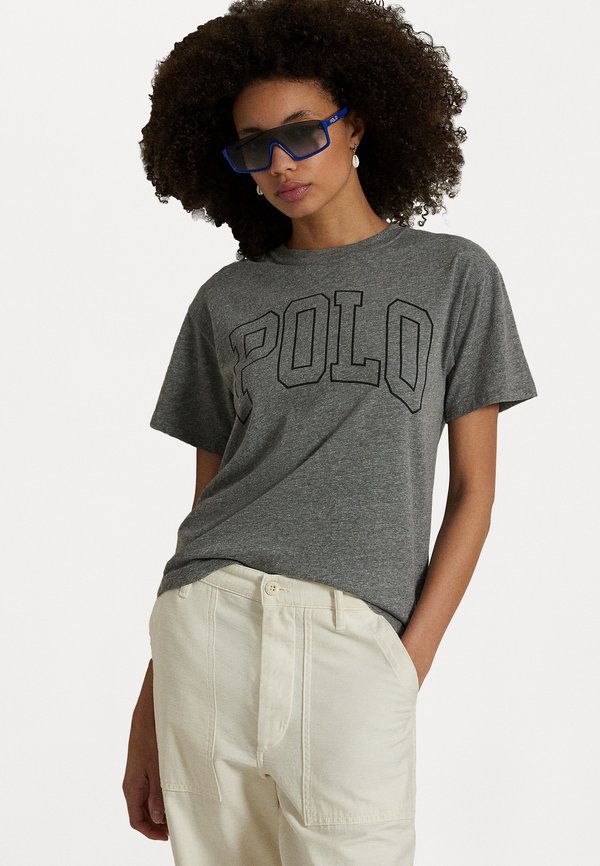 LOGO JERSEY CREWNECK TEE - Print T-shirt