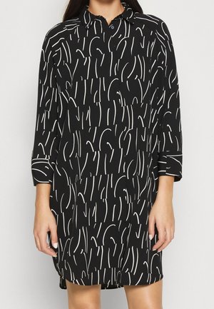 Blusenkleid - black