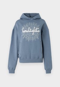 SHINING LIGHTS WOMAN HOODIE - Camisola - dusty blue