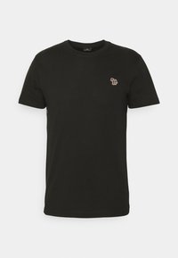 MENS SLIM FIT ZEBRA - Pamata T-krekls - black