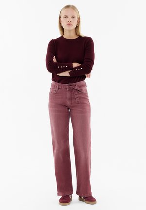 JUDY - Straight leg jeans - wineyard