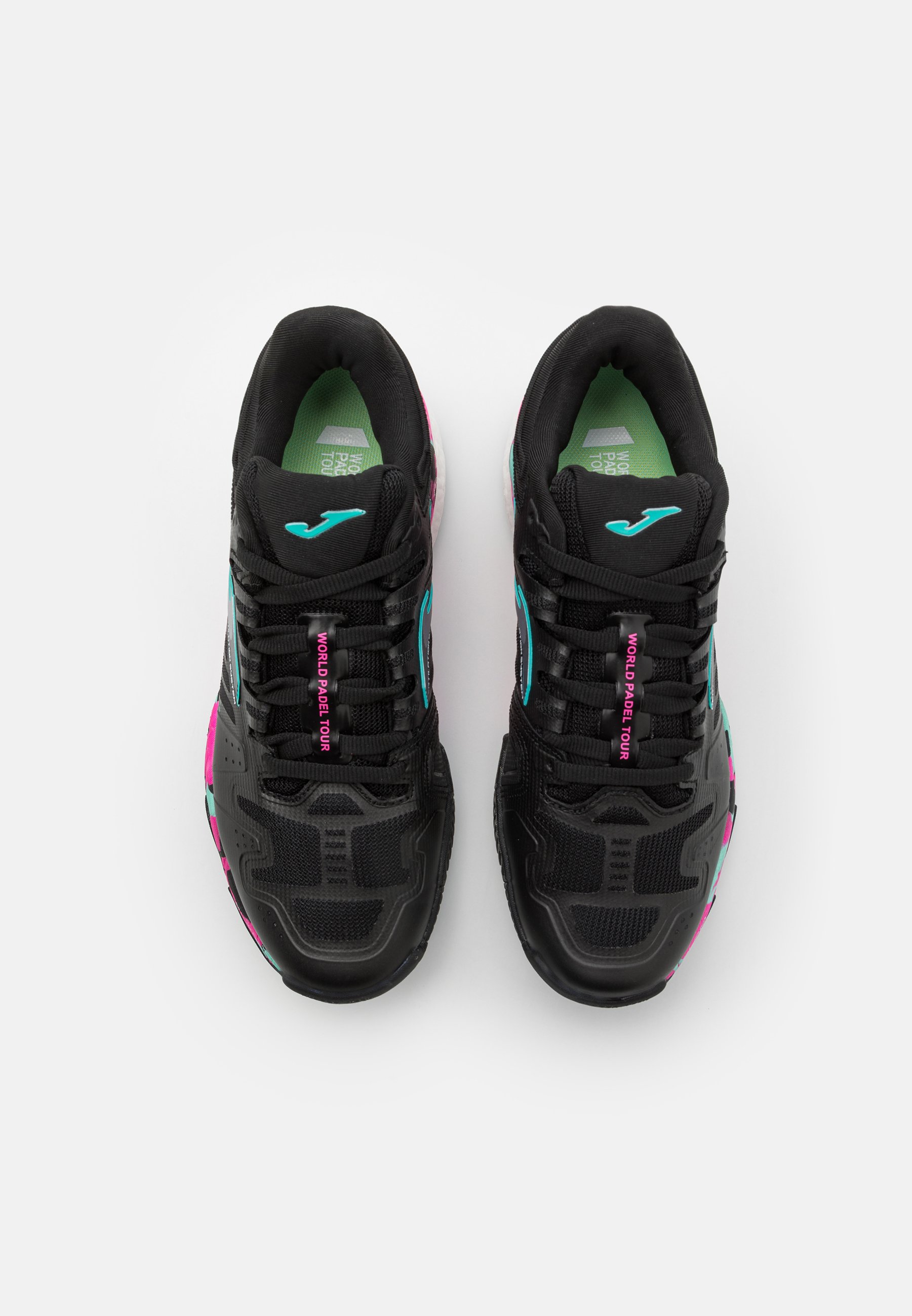 Joma SLAM - Padelschoenen - black/pink/mint/zwart - Zalando.nl