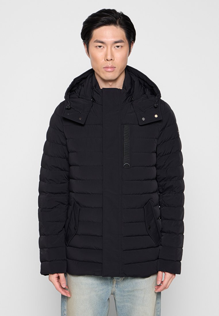 Moose Knuckles Gewatteerde jas zwart Moose Knuckles Gewatteerde jas zwart