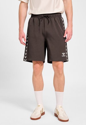 Hummel, HUMMEL HMLROOT SHORTS UNISEX - Jogginghose - chocolate brown