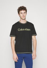 Calvin Klein Underwear T-SHIRT FUTURE SHIFT LW - Pyjamasoverdel - black