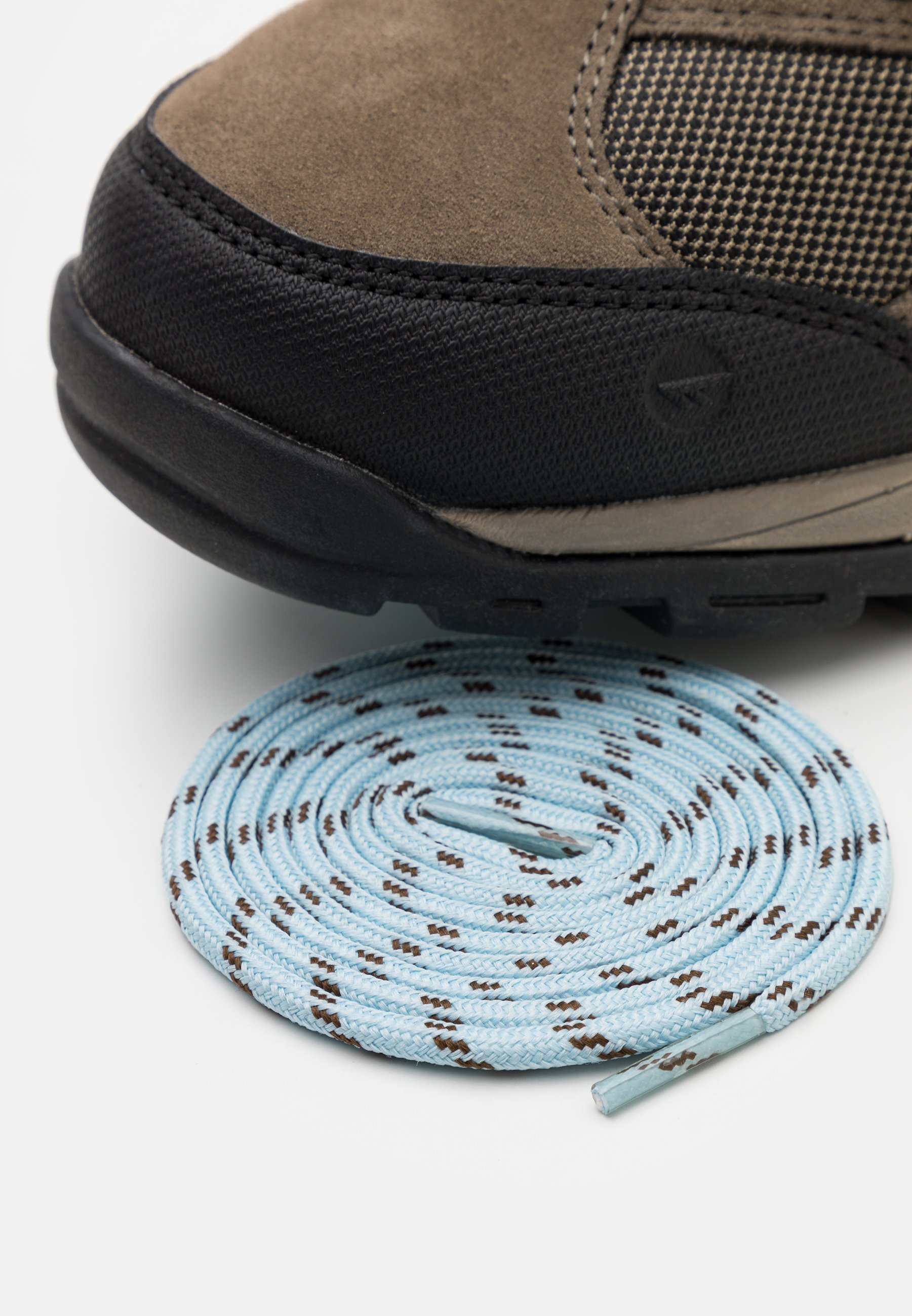 Hi-Tec STORM WP WOMENS - Hiking shoes - brown/light taupe/ice blue/brown -  Zalando.de