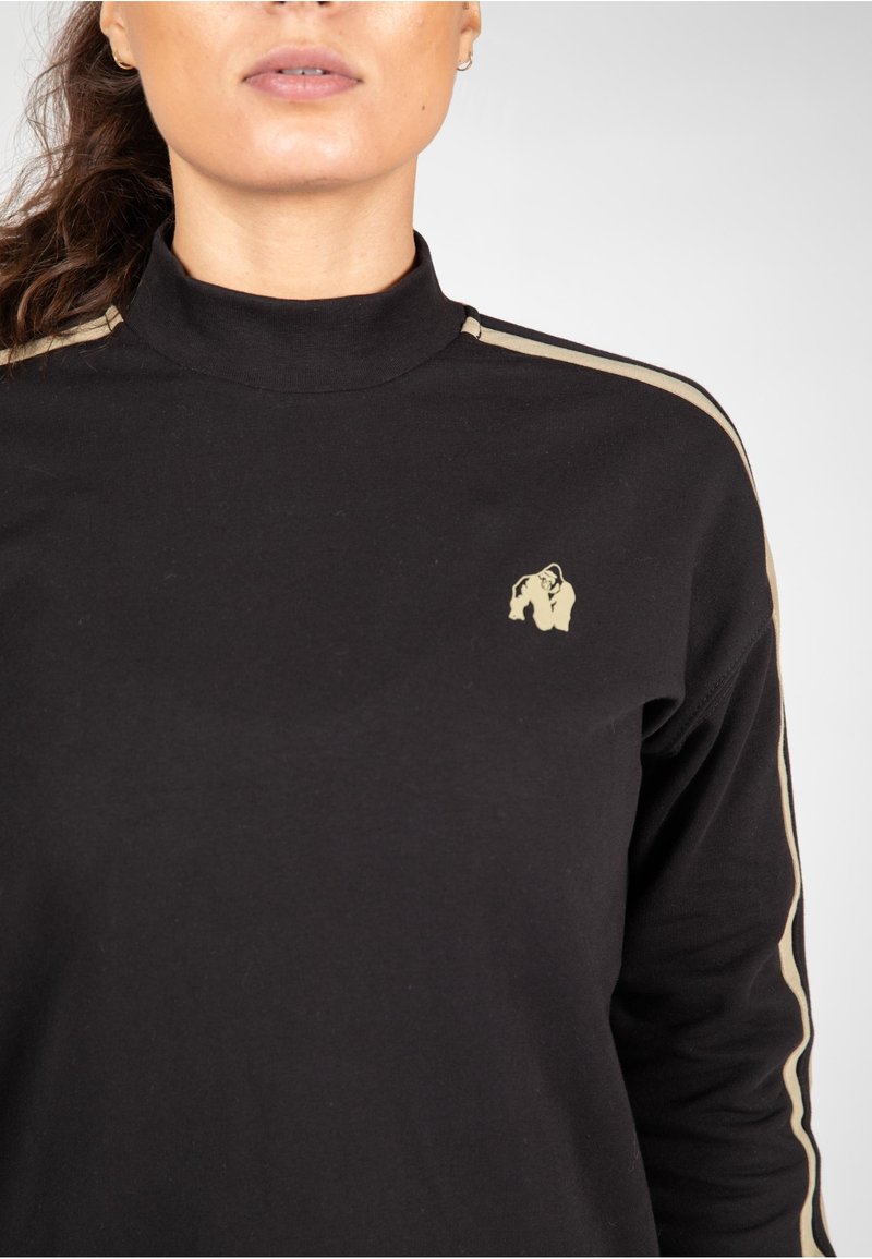 Damen Sweatshirts | Gorilla Wear ISABELLA Sweatshirt black/schwarz - AS22988 Damen Sweatshirts | Gorilla Wear ISABELLA Sweatshirt black/schwarz - AS22988