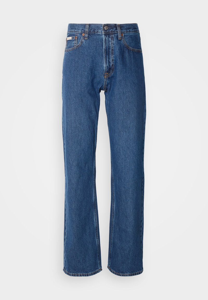 Calvin Klein Jeans Straight leg jeans blauw denim/bluedenim