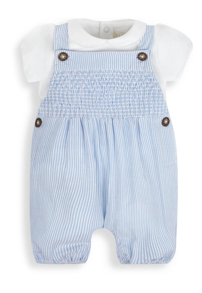 JoJo Maman Bébé - 2-PIECE SMOCKED COLLAR SET STANDARD - Body - blue, Zväčšiť