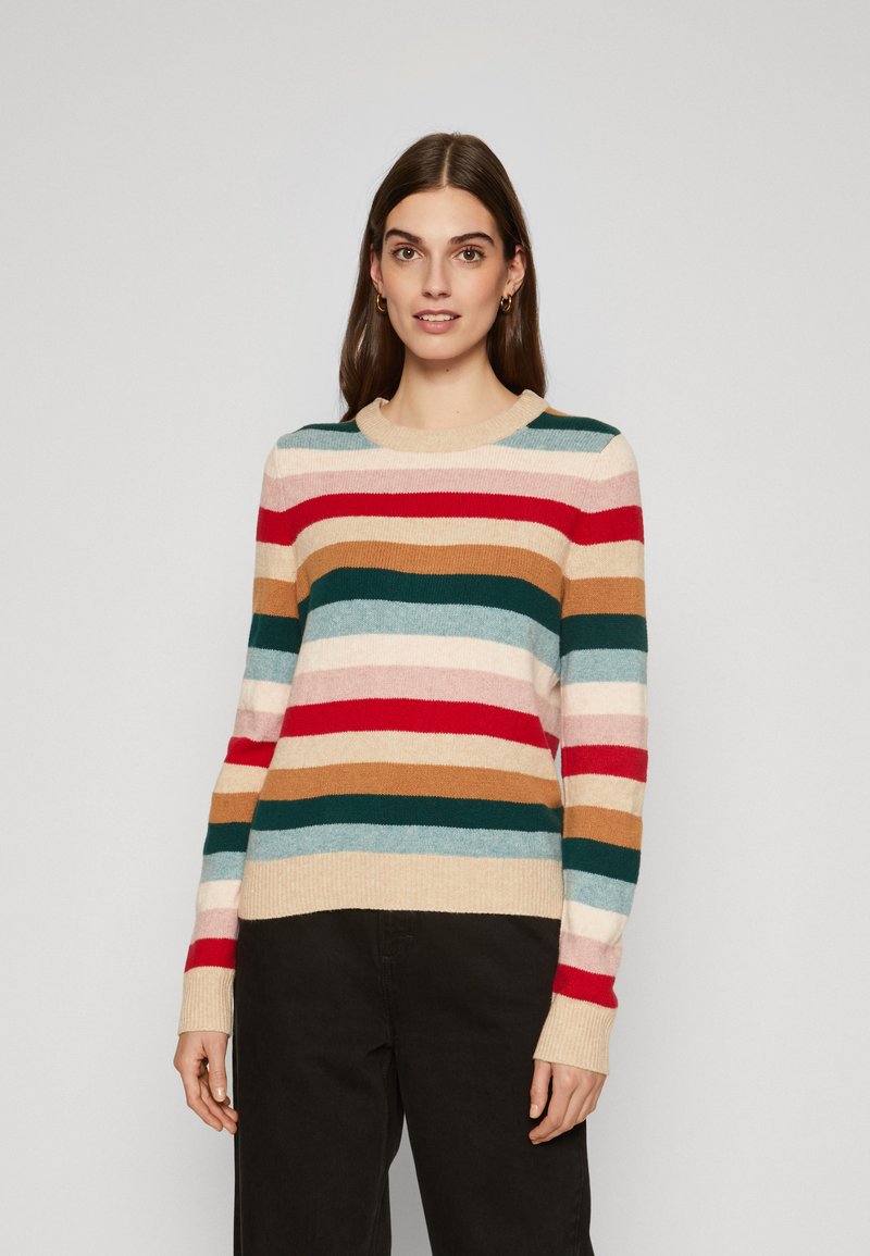 GAP CREW Strickpullover multicoloured/mehrfarbig Zalando.de