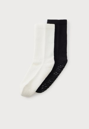 Even&Odd active by Zalando, PILATES 2 PACK  - Chaussettes de sport - off-white/black
