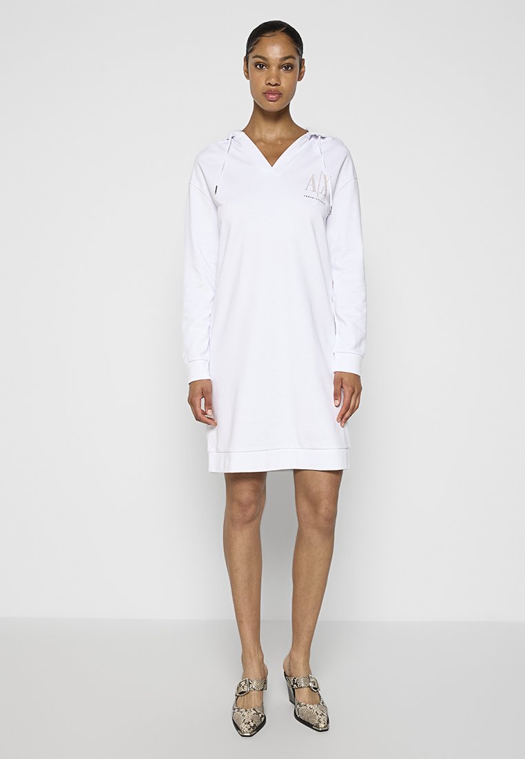 Armani Exchange Robe de jour blanc