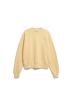 ARMEDANGELS, ICONIC Å ALIZAA - Sweatshirt - golden hay