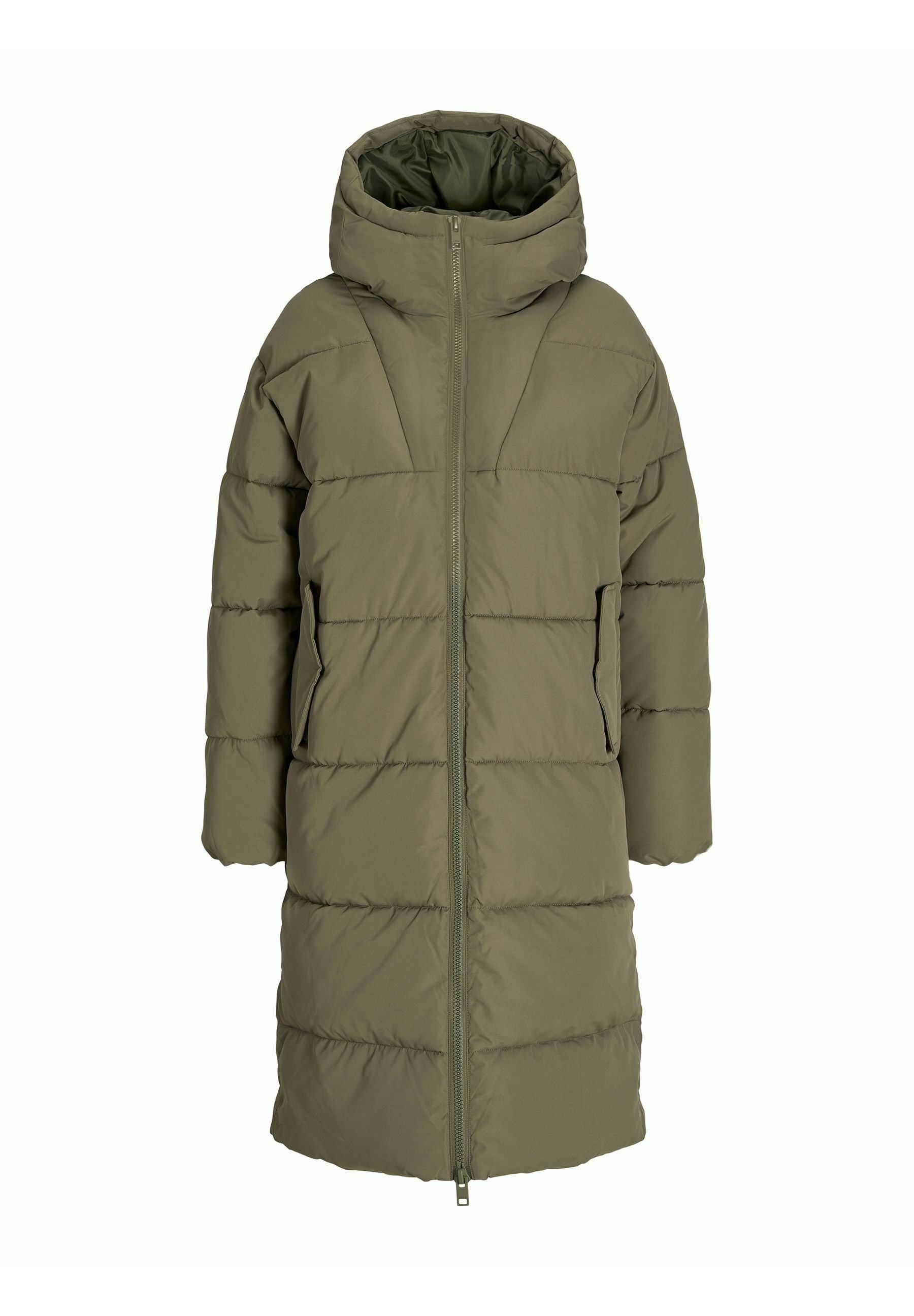 JJXX JXLOLLY LONG PUFFER - Wintermantel - grape leaf/khaki