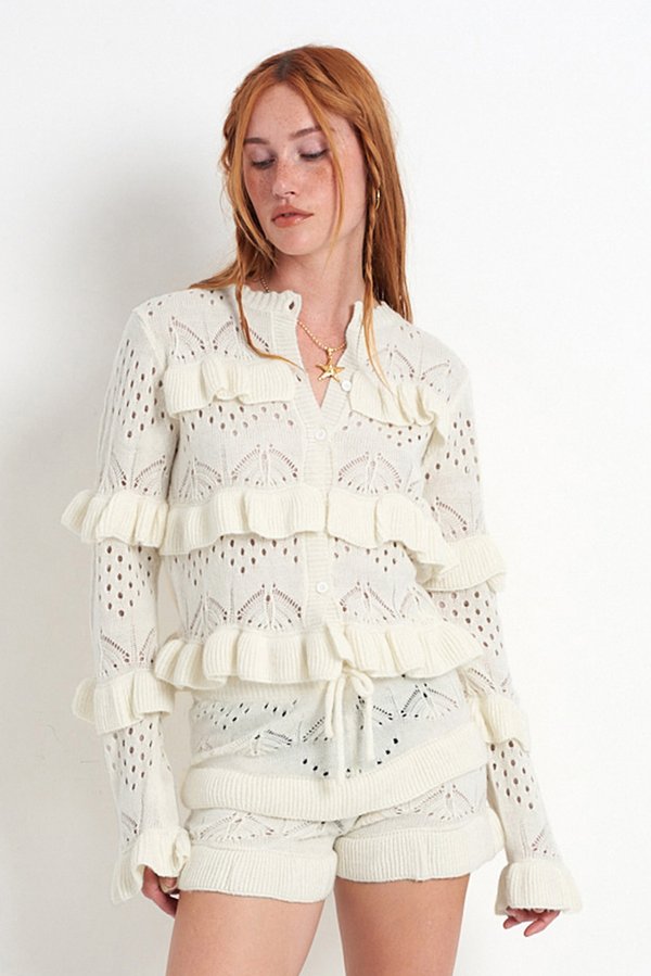 DELICATE - Cardigan - cream2