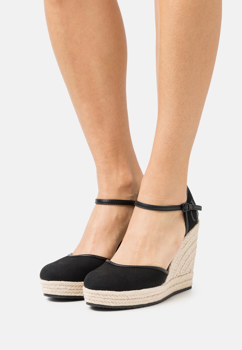 Calvin Klein Jeans WEDGE CLOSE TOE High heels black Zalando