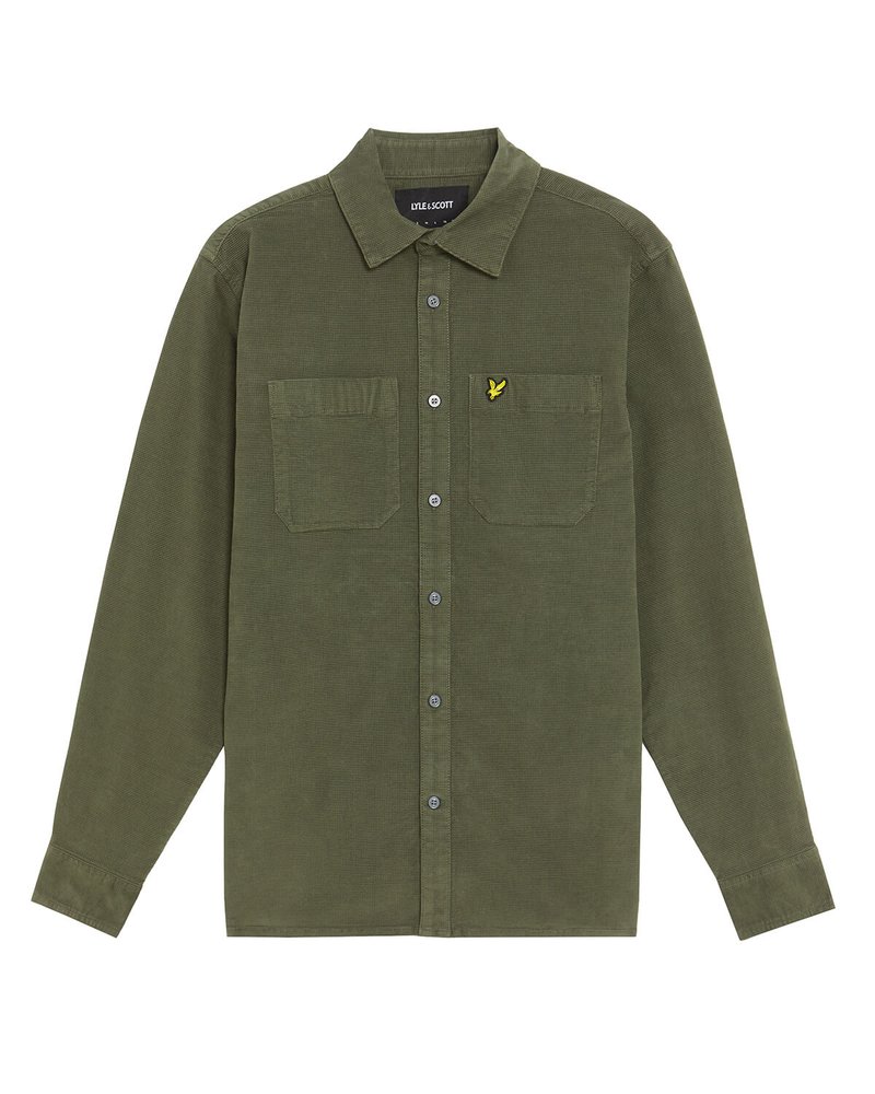 Lyle & Scott Overhemd olijfgroen